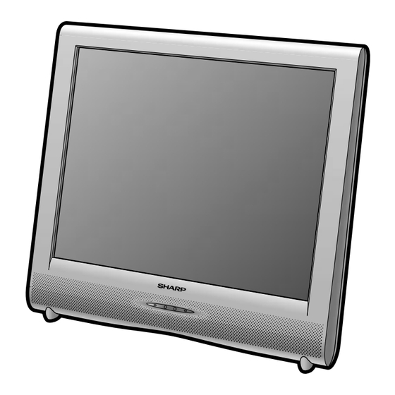 Sharp LC-13AV6U Service Manual