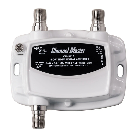 Channel Master CM-3410 User Manual