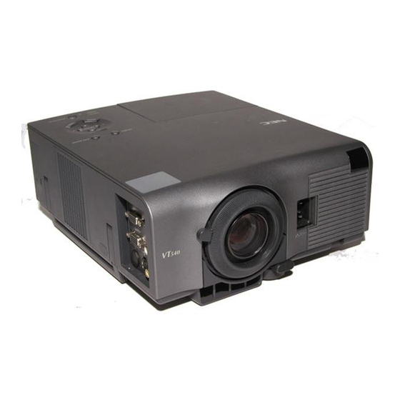 NEC VT440 Service Manual