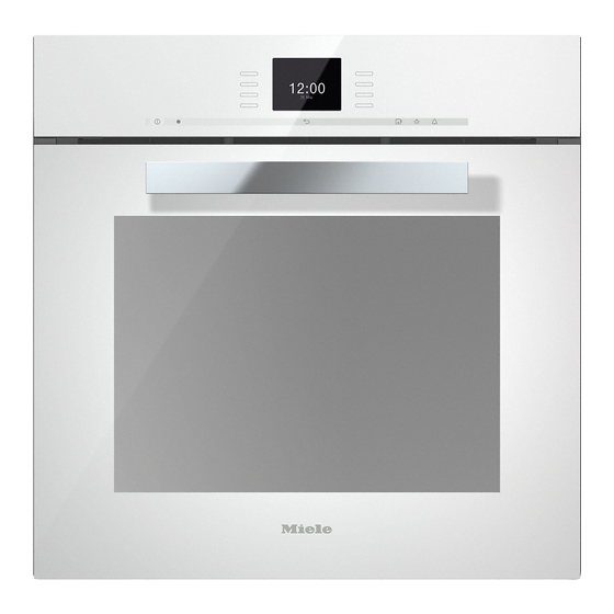 Miele DGC 6660 Operating Instructions Manual