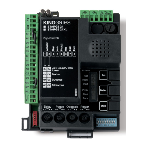 King gates STARG8 24 Installation Instructions Manual