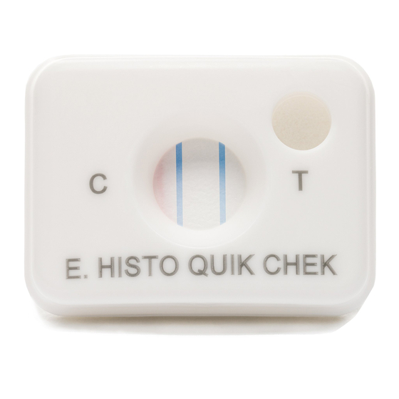 Alere TECHLAB E. HISTOLYTICA QUIK CHEK Manuals
