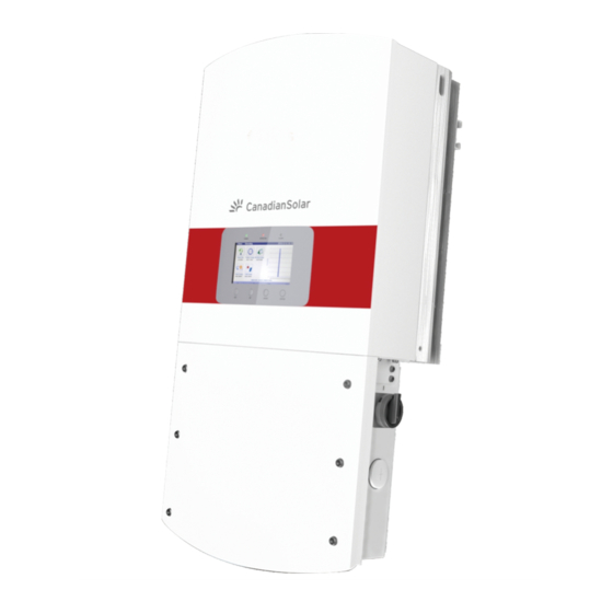 CanadianSolar CSI-25K-T480GL01-UB Manuals