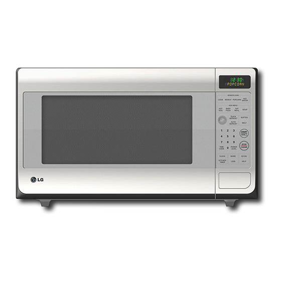LG LRMP1270ST Countertop Microwave Manuals