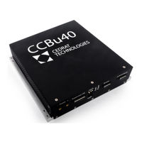 Cedrat Technologies CCBu40 Product And Warranty Information
