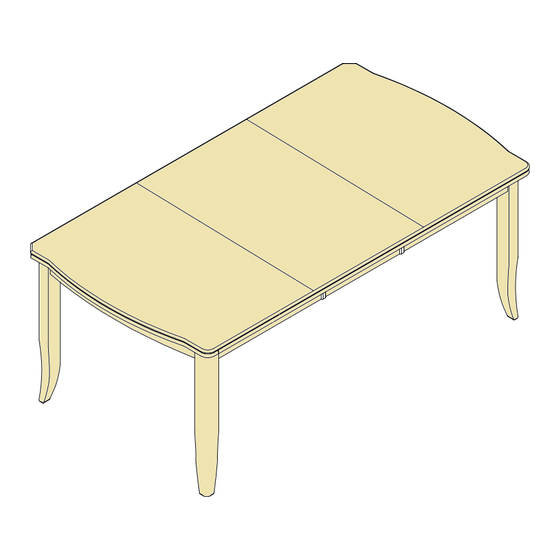 Furniture of America CM3326T Assembly Instructions Manual