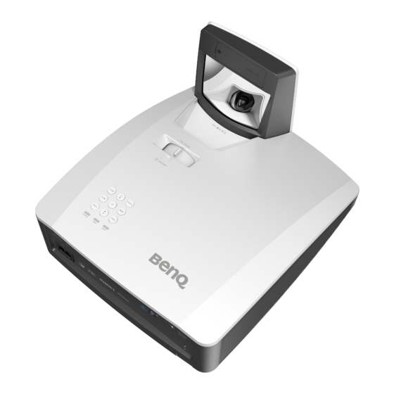 BenQ LW855UST Quick Start Manual