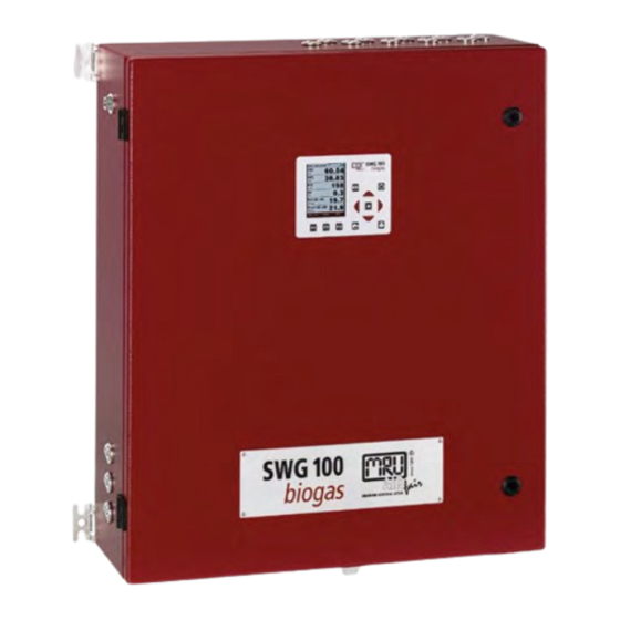 mru AIR fair SWG 100 biogas User Manual
