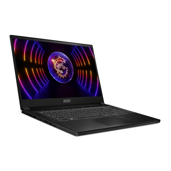 MSI STEALTH 15 User Manual