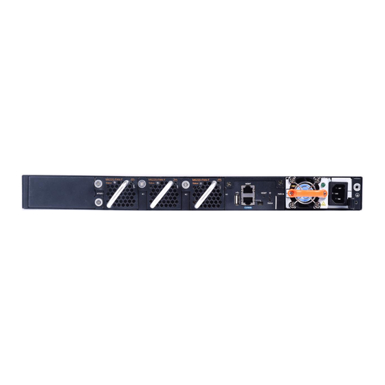 Ruijie RG-S6220-H Series Installation And Initialization
