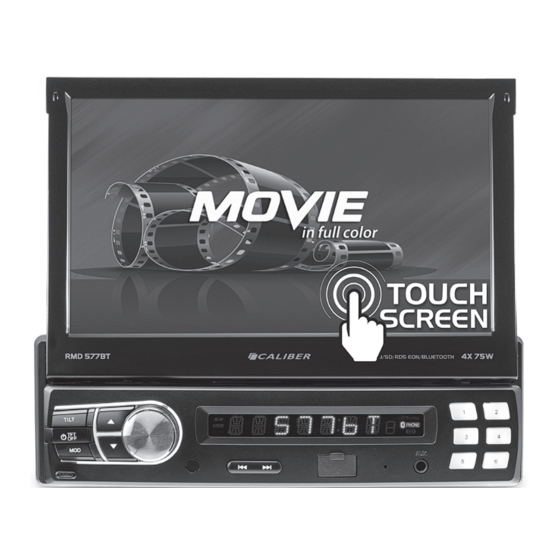 Caliber RMD 577BT Quick Start Manual
