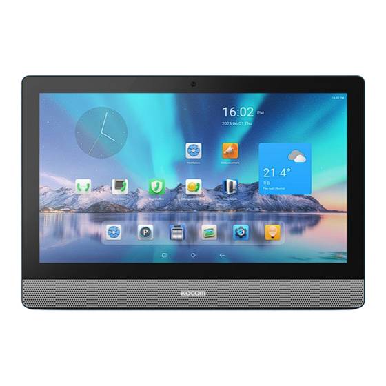 KOCOM KHN-T130T9 Quick Manual