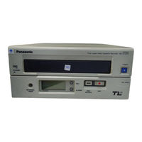 Panasonic AG6124P - TIME LAPSE RECORDER Operating Instructions Manual
