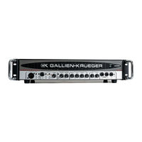 Gallien-Krueger 400RB Service Manual