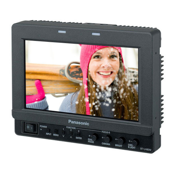 Panasonic BT-LH80W Brochure & Specs