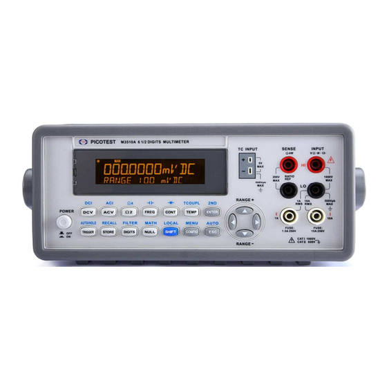Picotest M3510A User Manual