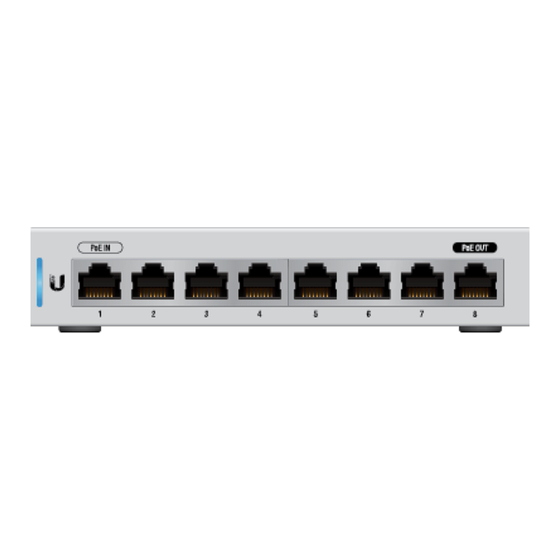 Ubiquiti UniFi Switch 8 Quick Start Manual