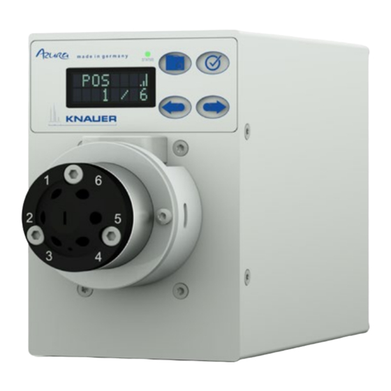 Knauer Azura VU 4.1 Instructions Manual