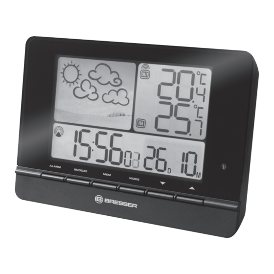 Bresser MeteoTrend Colour Quick Start Manual
