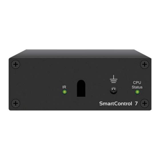 Savant SmartControl 7 Quick Reference Manual