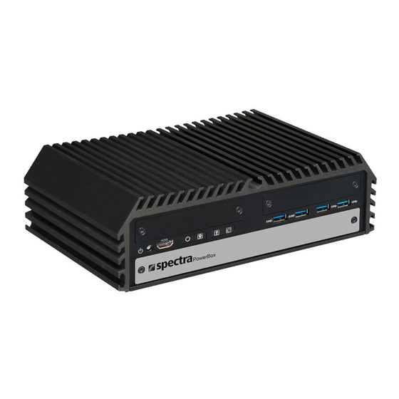 Spectra PowerBox 410 Series User Manual