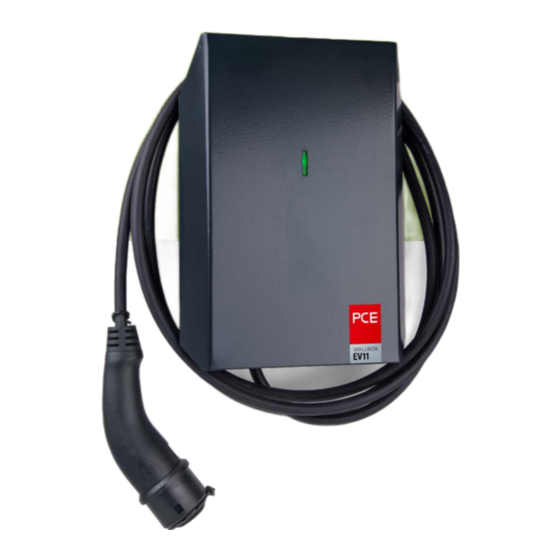 PCE Health and Fitness EV11 Mounting And Operating Manual