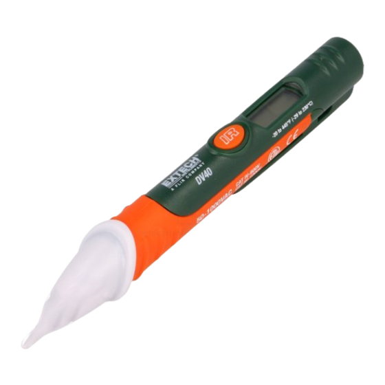 Extec DV40 Quick Start Manual
