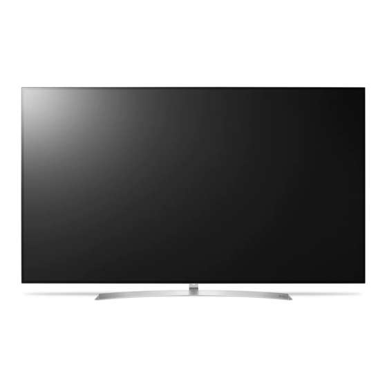 LG OLED55B7P-C Smart TV Manuals