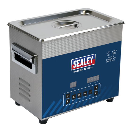 Sealey SCT03.V2 Quick Start Manual