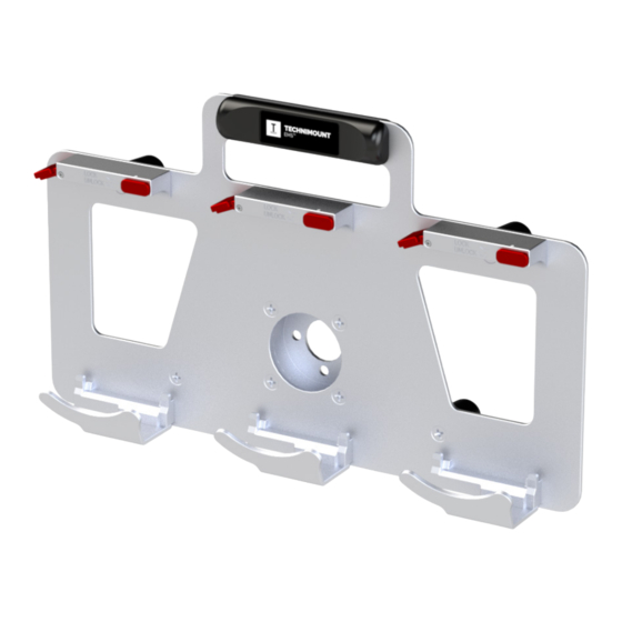 TECHNIMOUNT Bracket Pro Series 92-GR3 Operating Manual