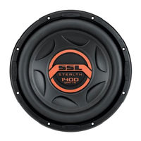 Sound Storm STS15D User Manual