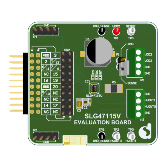 Renesas SLG47115V Quick Start Manual