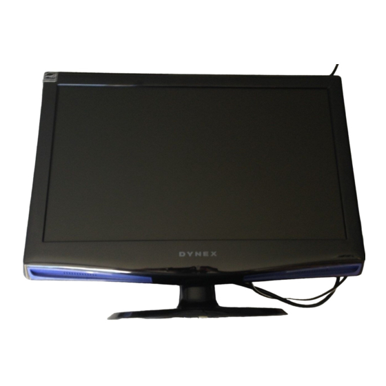 Dynex DX-LDVD22-10A - 22" LCD TV Guía Del Usuario