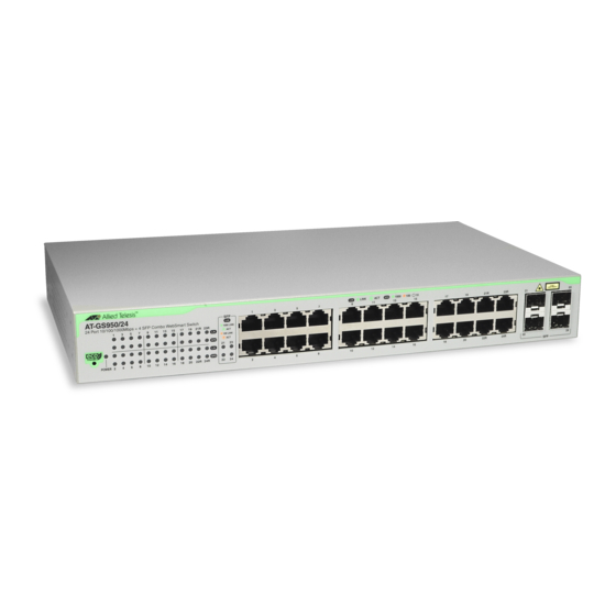 Allied Telesis AT-GS950/24 Manual