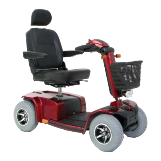 Pride Mobility Celebrity XL deluxe Owner's Manual