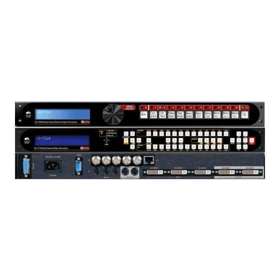 TV One C2-7300 Operation Manual