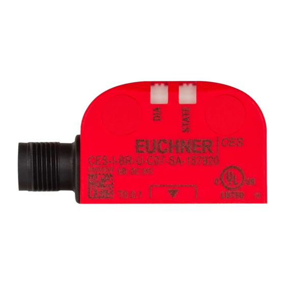 EUCHNER CES-I-BR Series Operating Instructions Manual