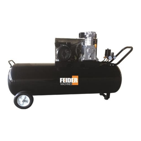 Feider Machines FC200L Manuals