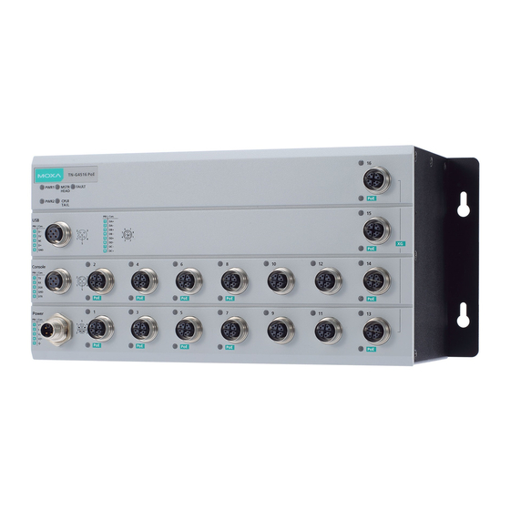 Moxa Technologies ToughNet TN-G4500 Series Quick Installation Manual