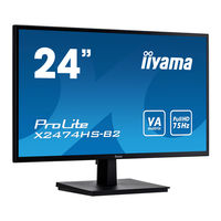 Iiyama ProLite X2474HS-B1 User Manual