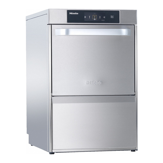 Miele PTD 701 Quick Start Manual