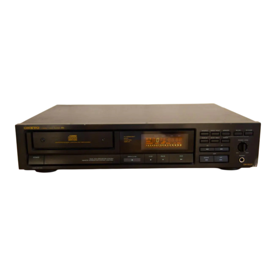 Onkyo DX-6620 Service Manual