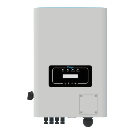 Deye SUN-10K-G05-LV User Manual