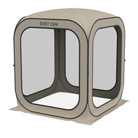 EAST OAK Screen House 6x6 Feet Owner's Manual