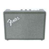 Fender MONTEREY PR5002 Quick Start Manual