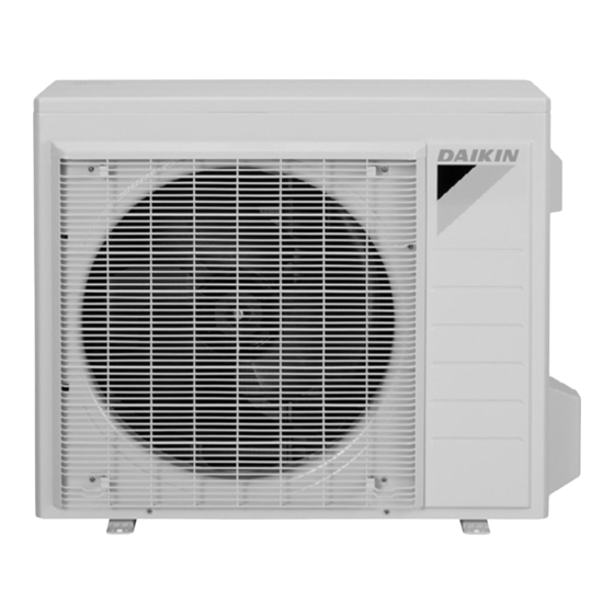 Daikin Air Conditioner Installation Manual