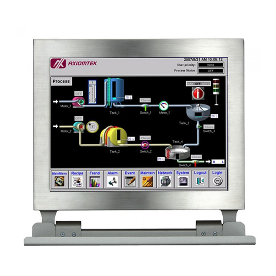 AXIOMTEK GOT-812 Series User Manual