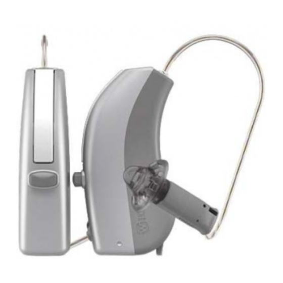 Widex CLEAR Series C4-FS User Instruction