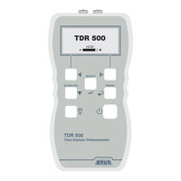 Baur TDR 500 User Manual