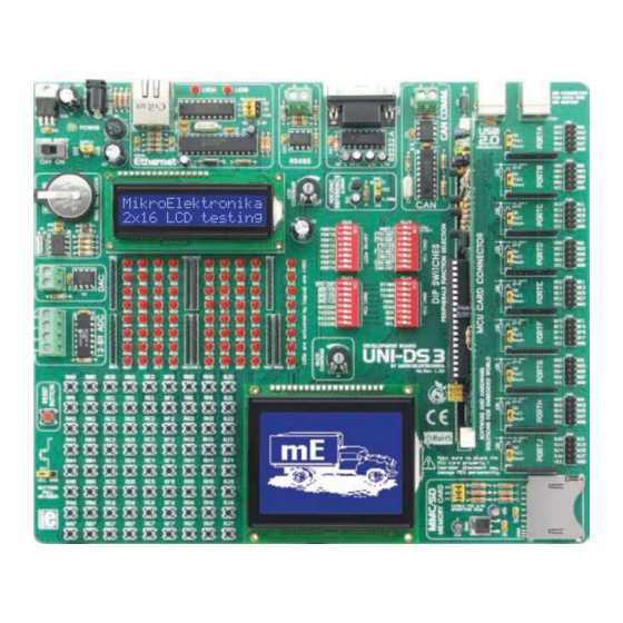 mikroElektronika UNI-DS3 User Manual